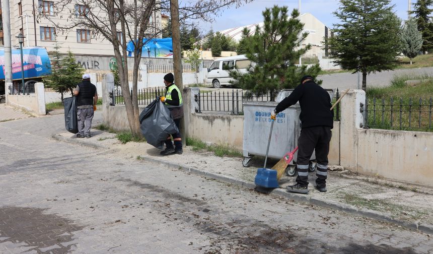 Odunpazarı’nda bahar temizliği