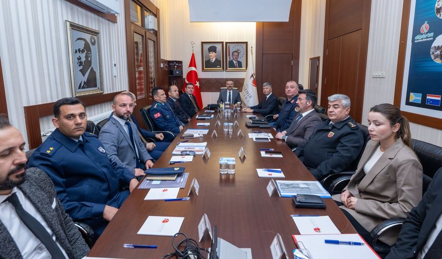 Eskişehir'de güvenlik toplantısı yapıldı