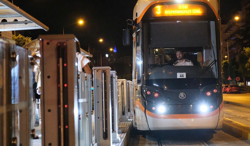 Eskişehir’de gece ulaşımı bir yılda 222 bin yolcuya ulaştı