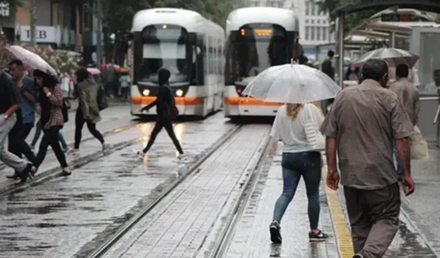 Eskişehir’de sağanak yağış ve kuvvetli fırtına bekleniyor