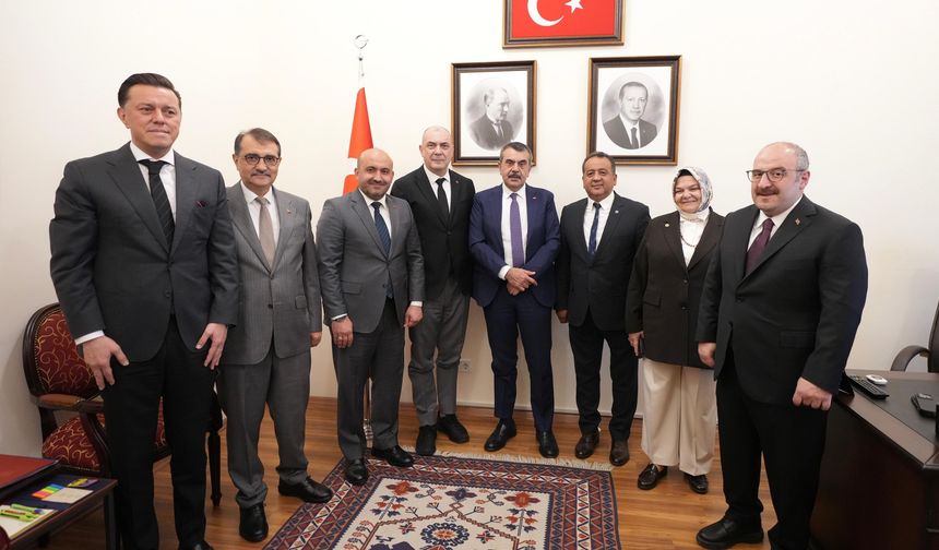 ESO'dan Milli Eğitim Bakanı Dr. Yusuf Tekin’e ziyaret