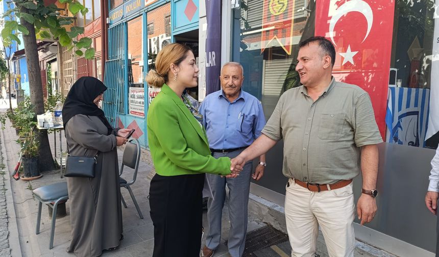 AK Parti Odunpazarı Kadın Kolları ESKERDER'i ziyaret etti