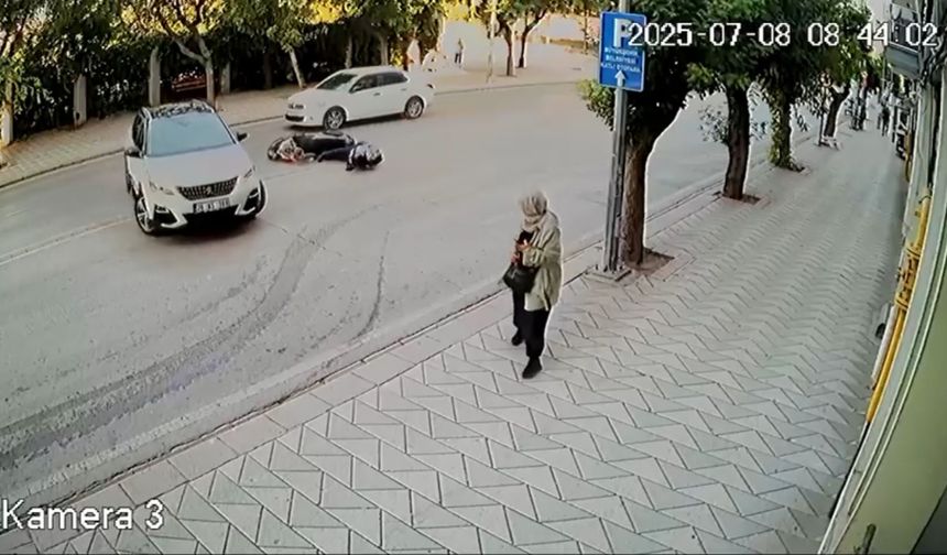 Kazaya neden oldu arkasına bile bakmadan gitti