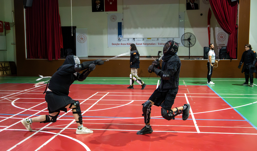 Eskişehir'de tarihi savaş sanatını yaşatıyorlar