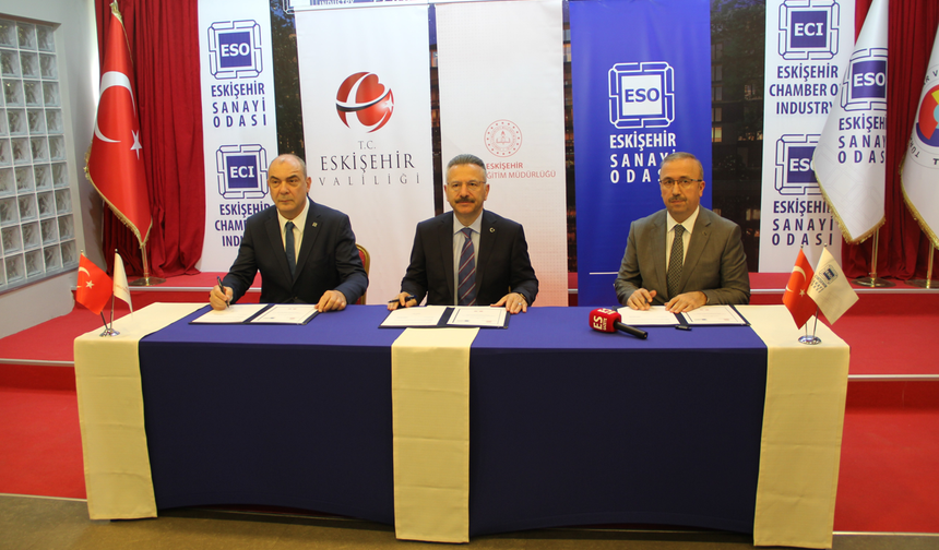 Eskişehir’de “Geleceğin Ustaları OMEM’de” Projesi için protokol imzalandı