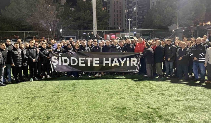 Hakemlerden saldırıya sert tepki