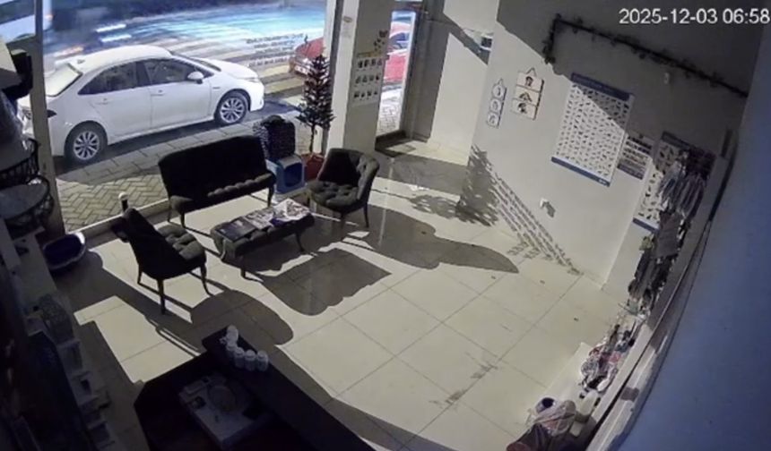 Eskişehir’de Motosikletlinin Ölümüne Yol Açan Kaza Kamerada