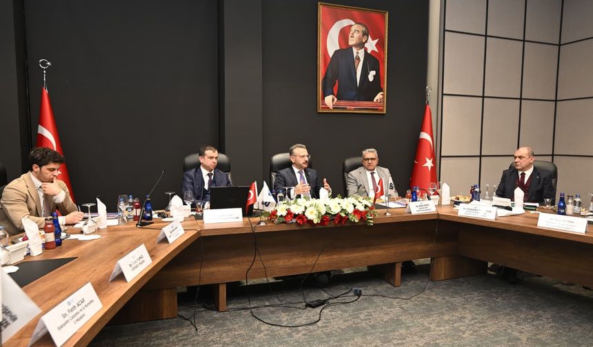 Sanayi ve Teknoloji Gündemi Masaya Yatırıldı