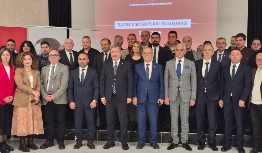 Vali Yılmaz Basınla Buluştu: “Kapım da Telefonum da Her Zaman Açık”