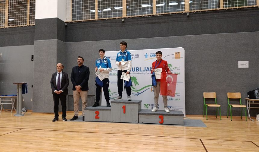 Eskişehirli Sporcu Akdeniz Şampiyonası’nda Kürsüye Çıktı