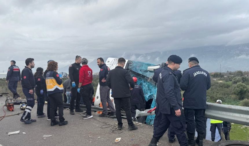 Antalya’daki Feci Otobüs Kazasında Eskişehir’den Binen 9 Yolcu Bulunuyor