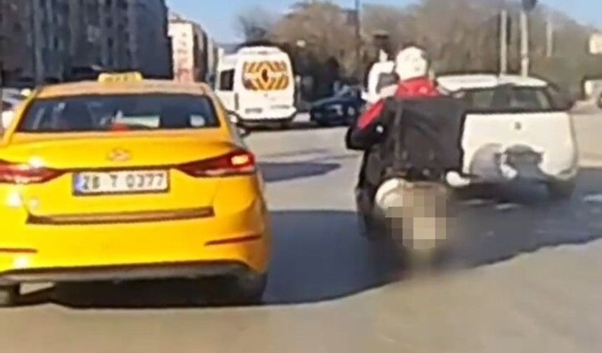 Yardım Etmek İsterken Kaza Yaptı