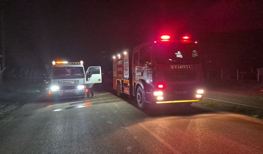 Eskişehir'de tırın otomobili ezdiği feci kazada 1 kişi hayatını kaybetti