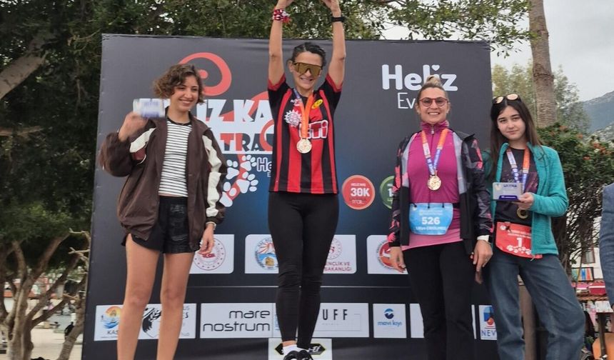 Kaş Heliz Ultra Trail’de Eskişehirli Sporculardan Büyük Başarı