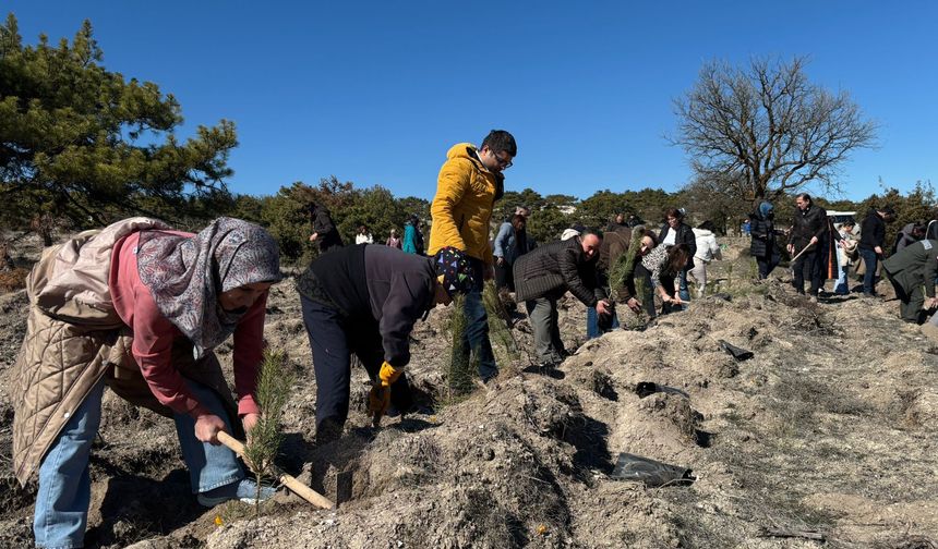 14 Mart Tıp Bayramı’nda “Hep Birlikte Geleceğe Nefes” Diyerek Fidanlar Toprakla Buluştu