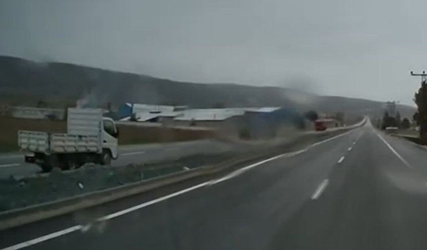 "Yürekleri Ağza Getiren" O Anlar Kamerada