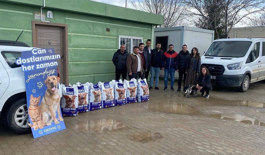 OEDAŞ'tan Patili Dostlara Büyük Destek