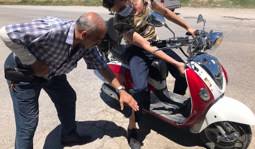 Yağmur Suyuyla Dolan Çukur Kazaya Davetiye Çıkardı