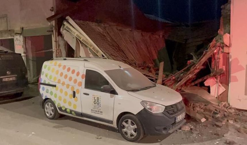 Metruk Binanın Çökmesi Facianın Eşiğinden Döndürdü