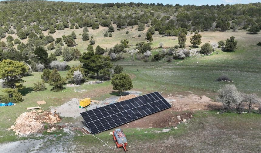 Kırsal mahallelerde güneş enerjili temiz su dönemi başlıyor