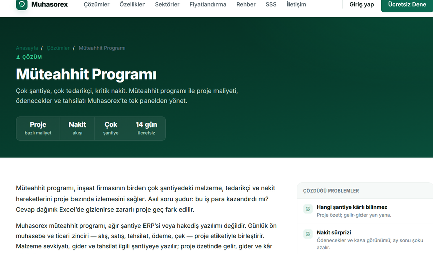 muhasorex.com ile Fiyat Sahaya Bağlanıyor