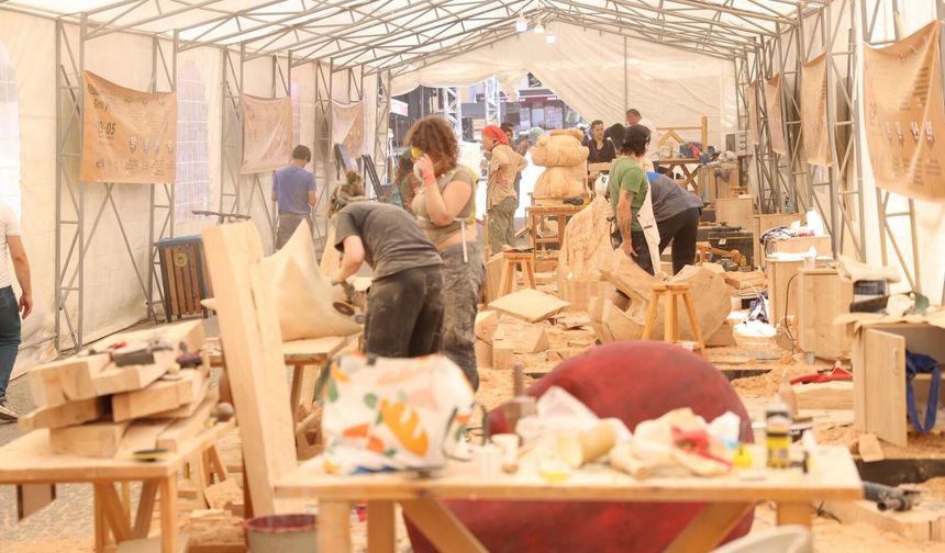 Odunpazarı 9. Ahşap Heykel Festivali Kapılarını Açıyor