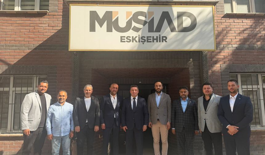Yargıtay’a atanan Başsavcı Üzeyir Karakülah’tan MÜSİAD Eskişehir’e veda ziyareti