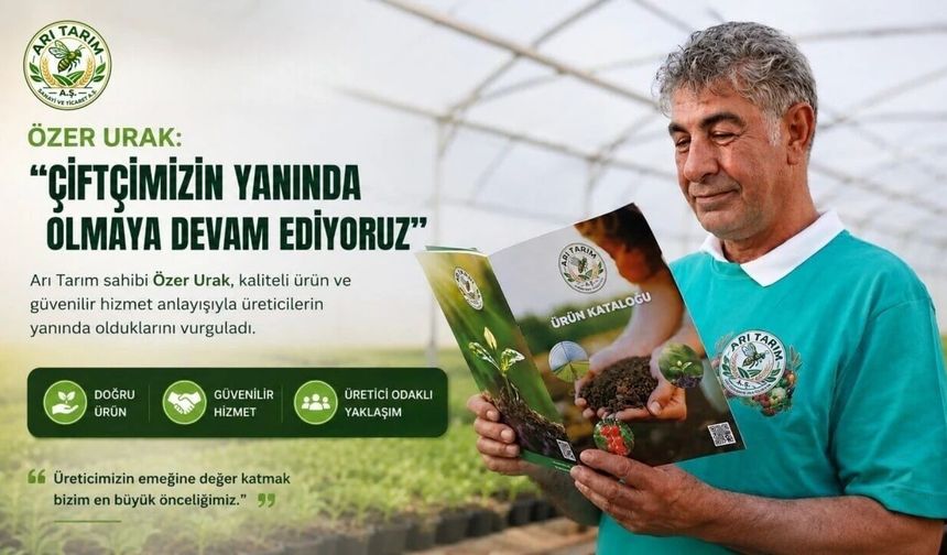 Arı Tarım'dan Konya'ya dev yatırım! Tuzlukcu'da 300 dönümlük jeotermal sera kurulacak