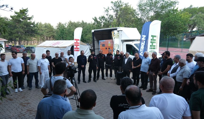 ASKON Eskişehir’den İHH Arama Kurtarma Ekibine Önemli Ekipman Desteği
