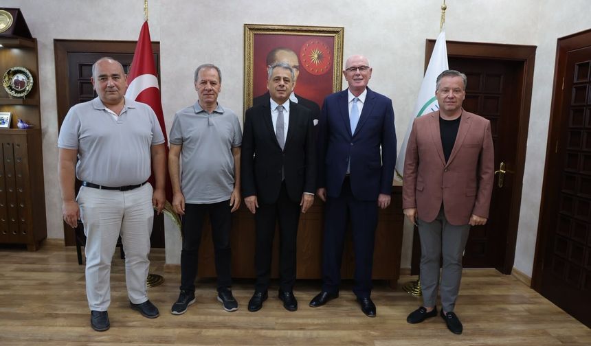 Odunpazarı Kaymakamı Ahmet Hikmet Şahin’den Başkan Kazım Kurt’a İade-i Ziyaret