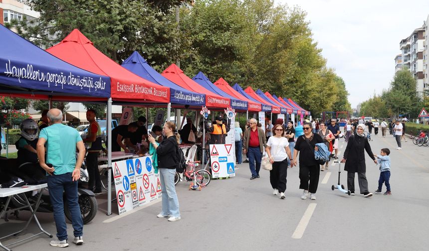 Eskişehir'de Arabasız Pazar