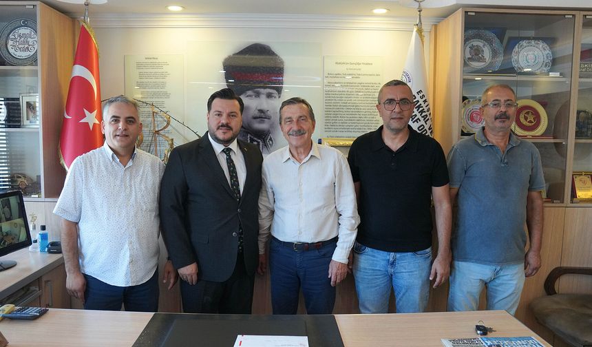 Başkan Ahmet Ataç’tan Esnaf Odalarına Ziyaret: Esnafımız Kentimizin Yaşam Damarıdır
