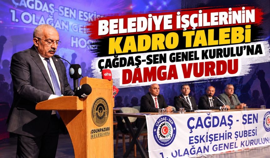 Çağdaş-Sen Eskişehir Şubesi’nden İlk Genel Kurul