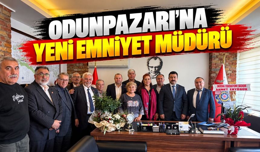Odunpazarı’na Yeni Emniyet Müdürü