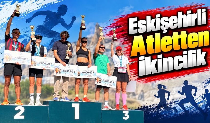 Eskişehirli Atletten İkincilik