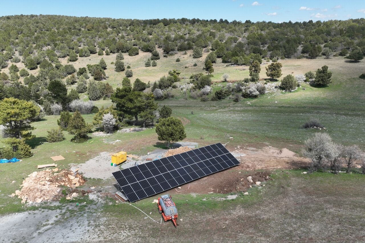 Kırsal mahallelerde güneş enerjili temiz su dönemi başlıyor