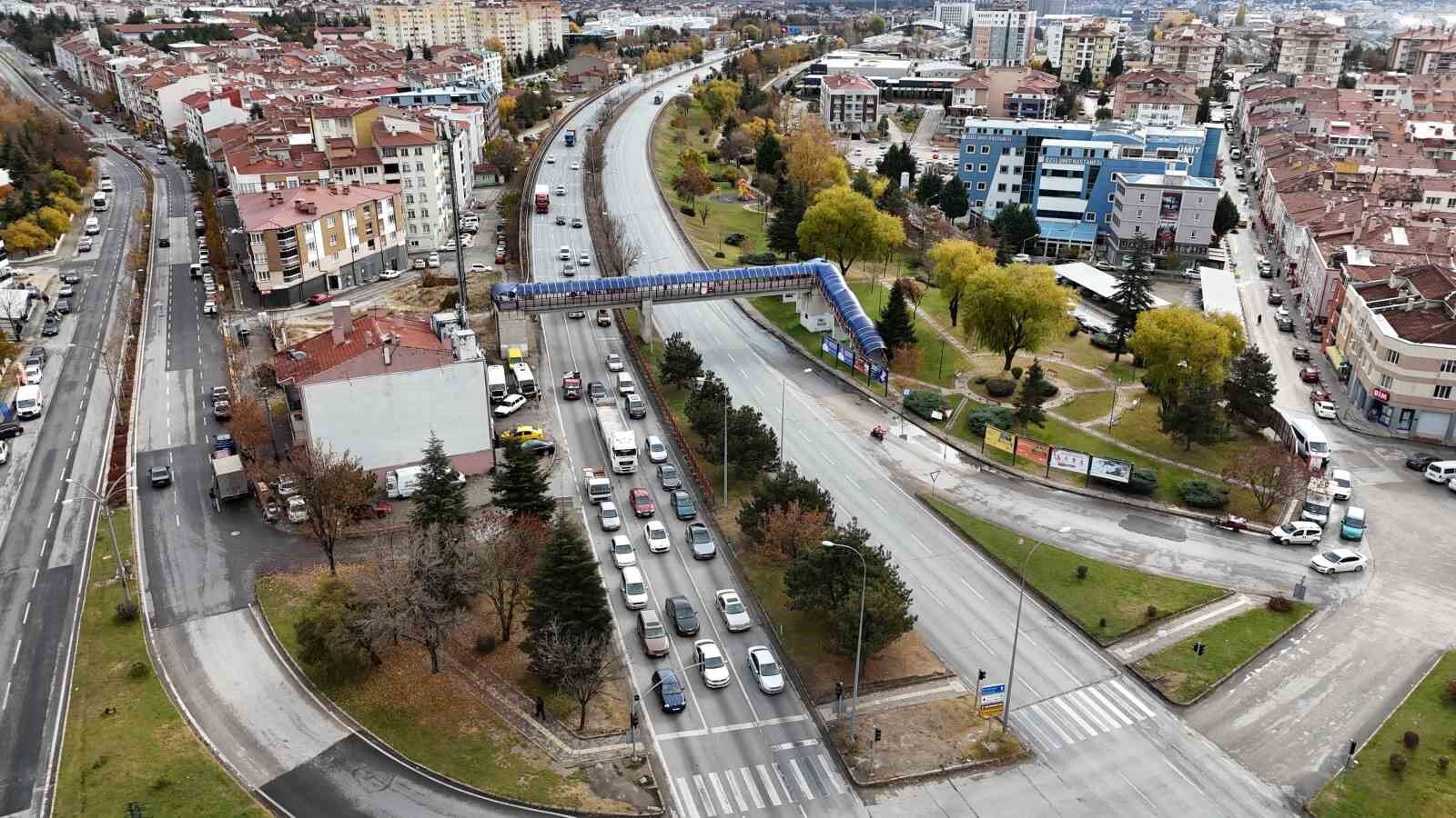 Eskişehir trafiğini rahatlatacak kritik eşik aşıldı