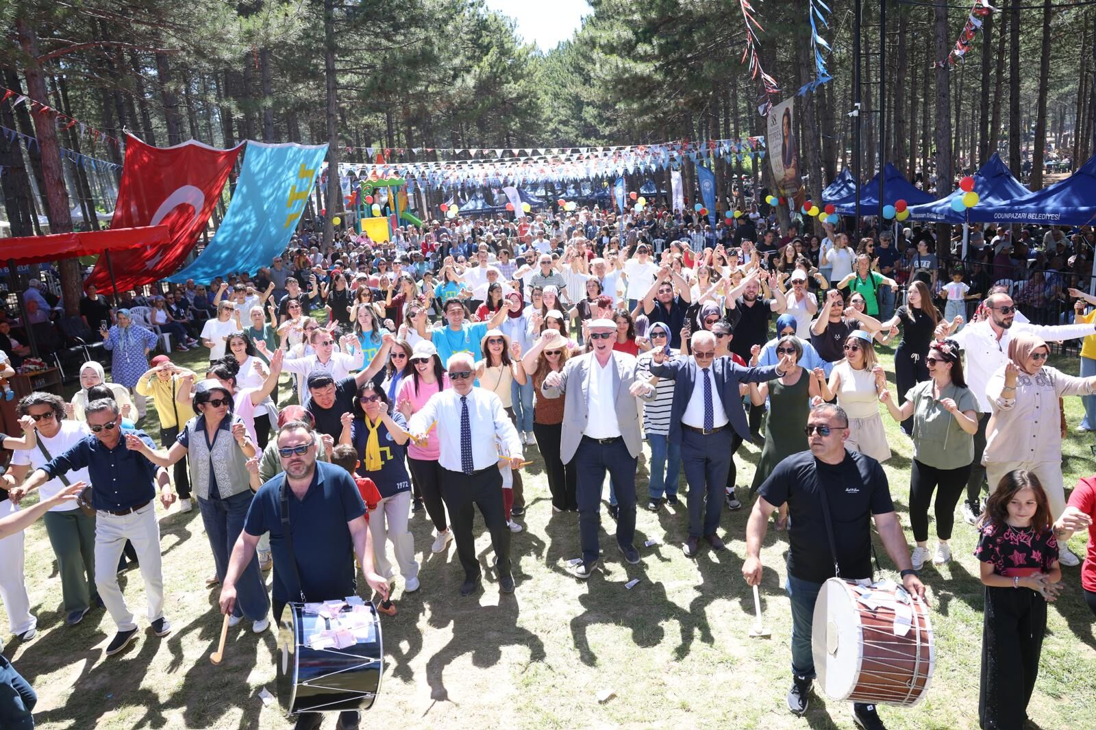 38. Geleneksel Tepreş Şenliği büyük coşkuyla kutlandı