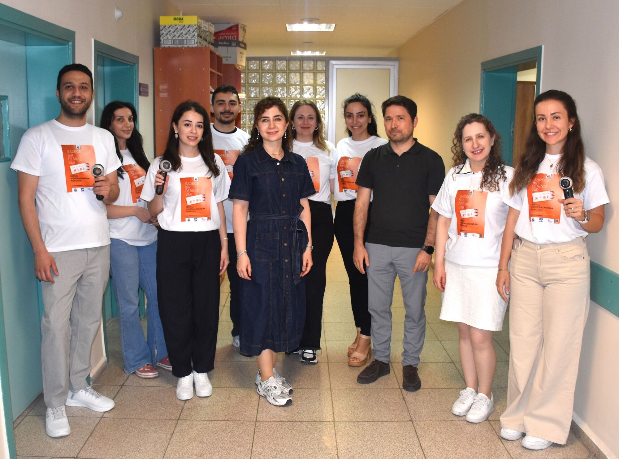 ESOGÜ Hastanesi’nde hasta ve yakınlarına ücretsiz deri kanseri taraması yapıldı