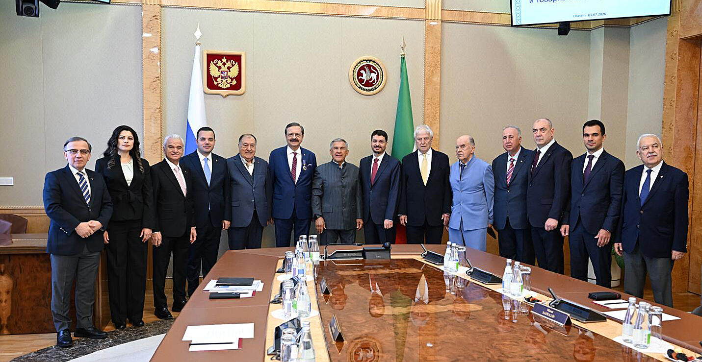 ETO Başkanı Metin Güler Tataristan’da ekonomik iş birliği temaslarında bulundu