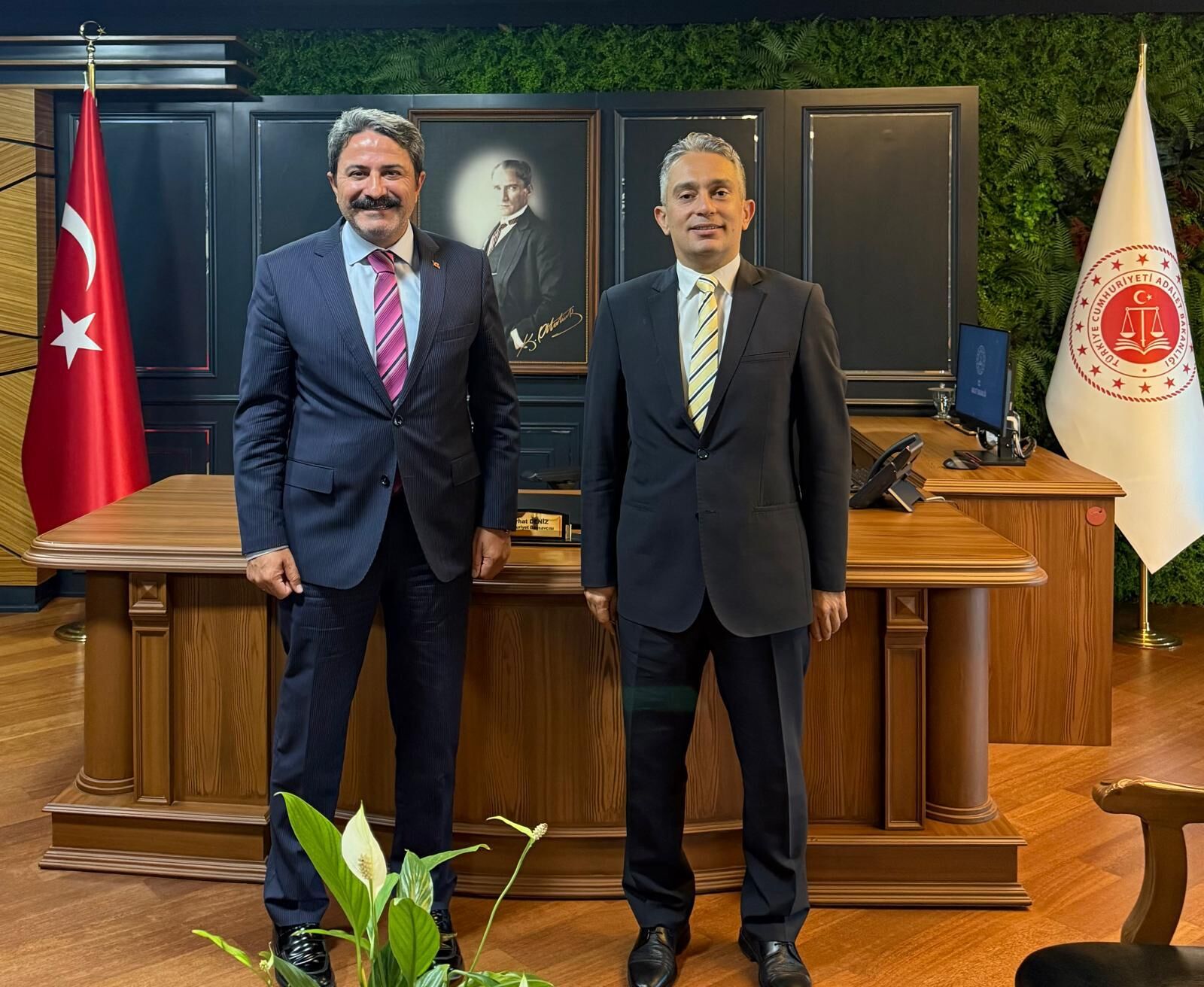 Gençlik ve Spor İl Müdürü Hasan Kalın’dan Başsavcı Ferhat Deniz’e ziyaret