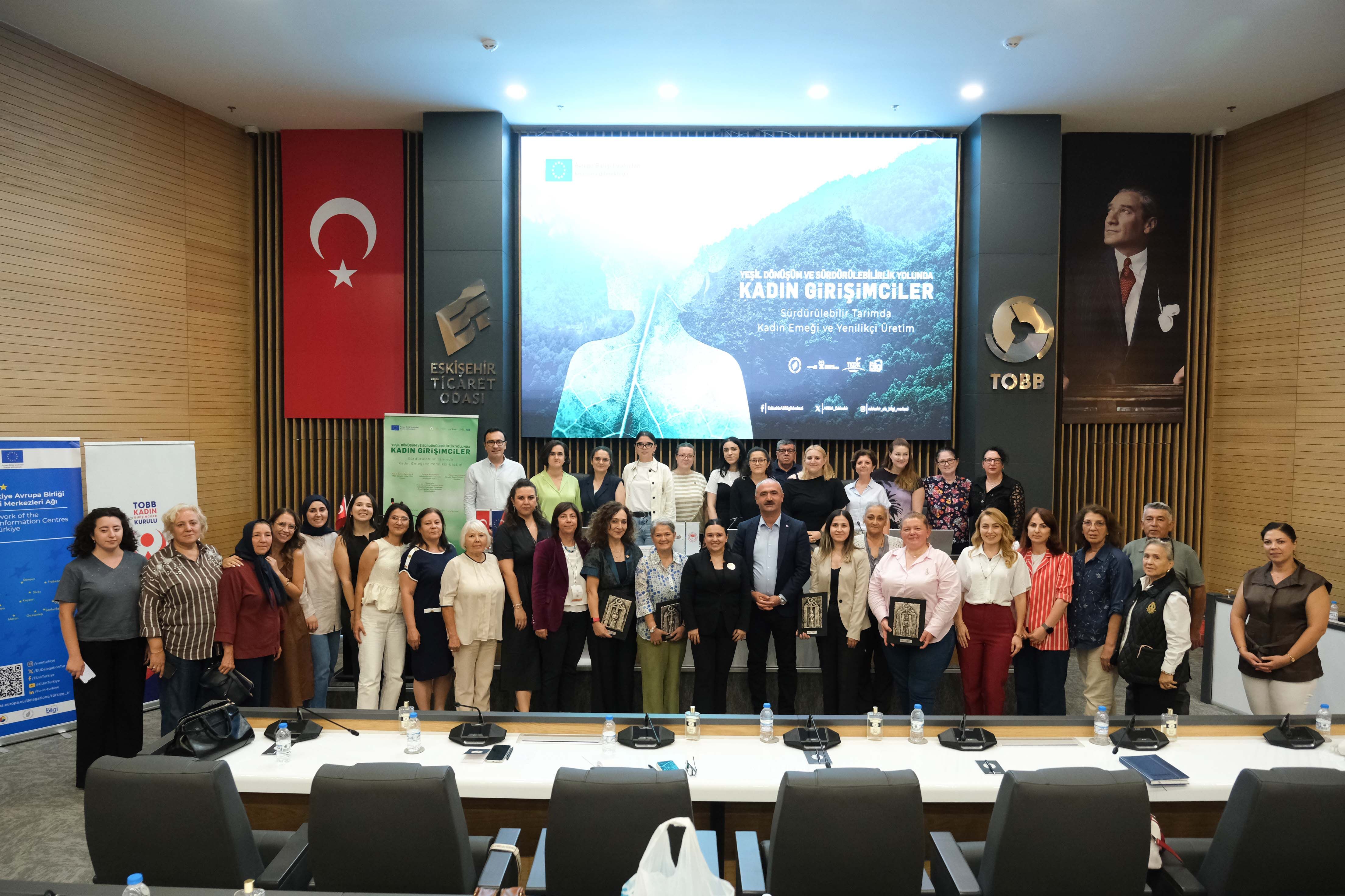 Kadın Girişimciler Sürdürülebilir Tarım ve AB Hibeleri İçin Buluştu